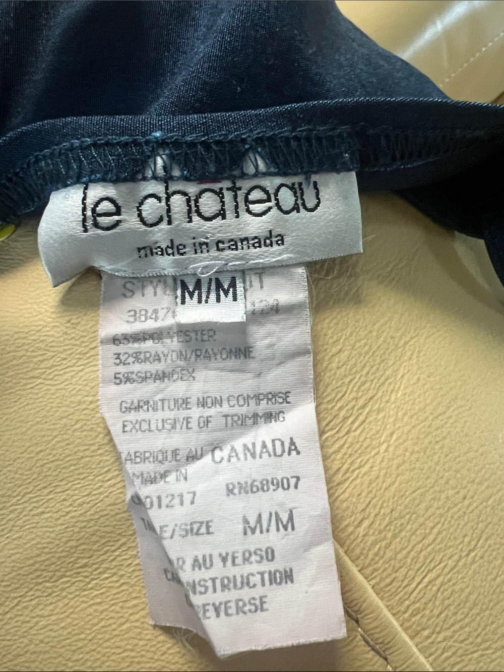 Vintage 90’s Le Chateau Lace Trim Whimsical Blue Dress - Picture 11 of 13